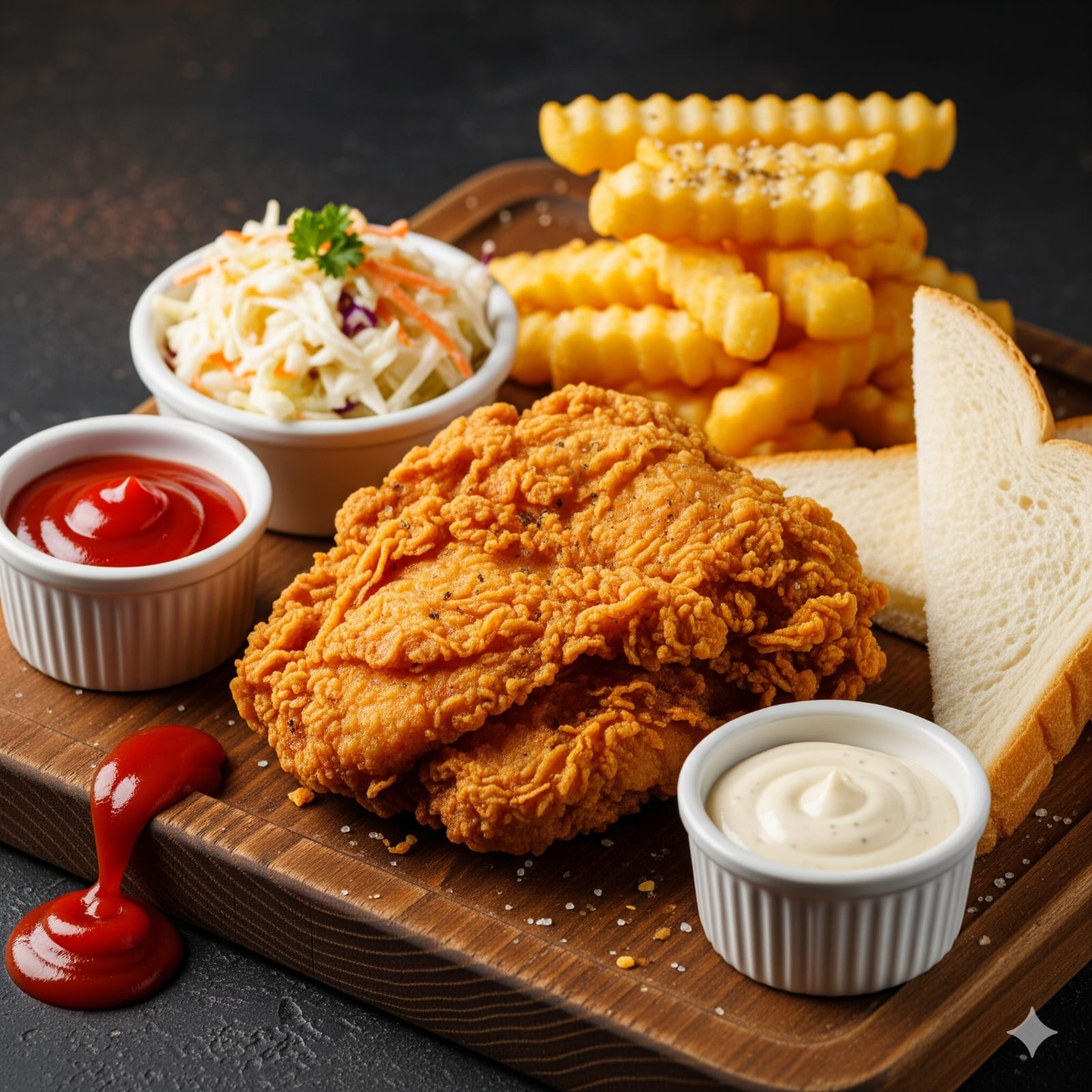 وجبة قطعة واحدة